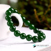 TCC™ Natural Green Jade & Green Onyx Pair Bracelet
